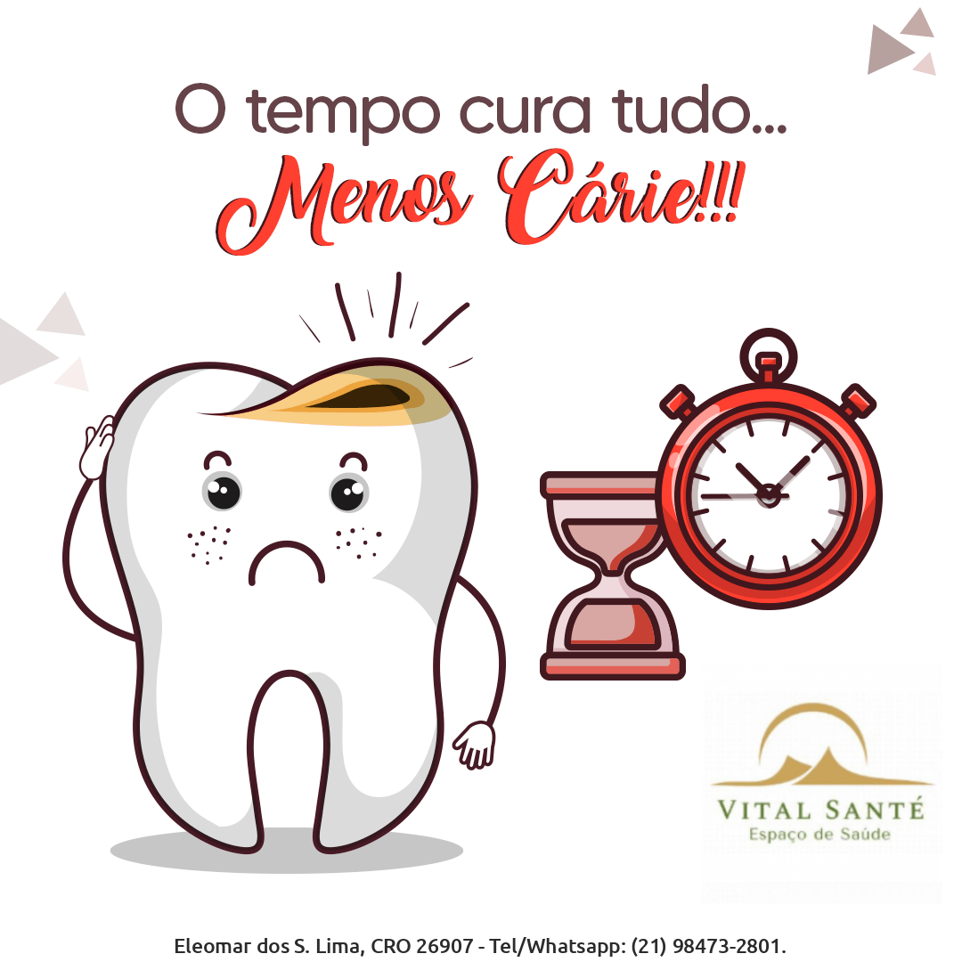 buraquinho no dente - para ir ao dentista. Mantenha suas consultas em dia.