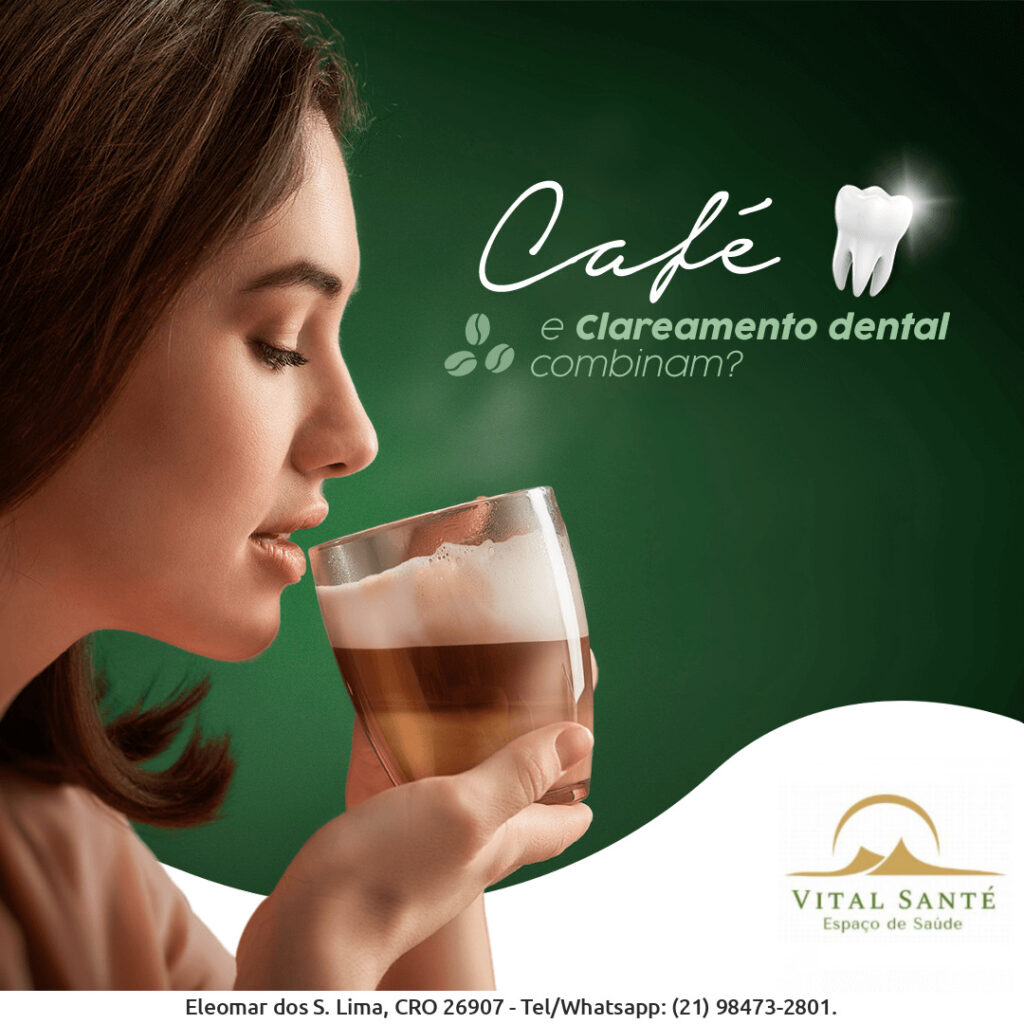 Café escurece os dentes